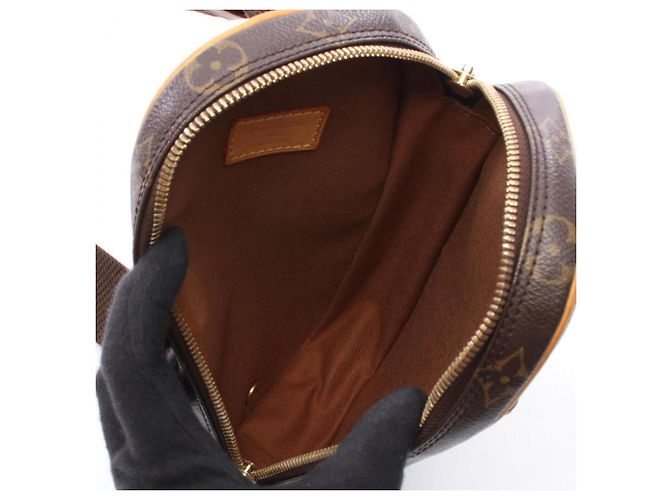 Pochette Gange Waist Bag Louis Vuitton Marrone - vista 3