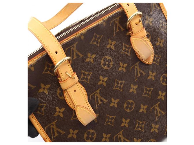 Borsa Tote Louis Vuitton Popincourt Au Marrone - vista 12