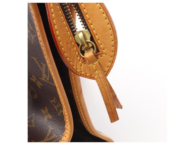 Borsa Tote Louis Vuitton Popincourt Au Marrone - vista 6
