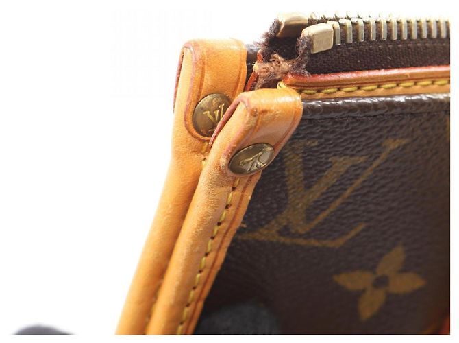 Borsa Tote Louis Vuitton Popincourt Au Marrone - vista 8