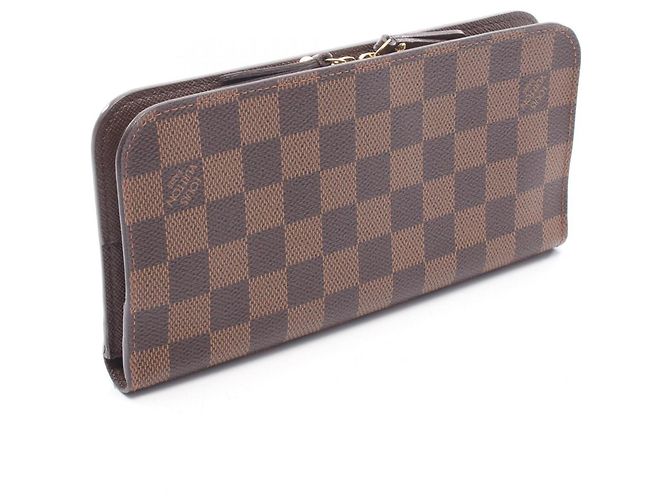 Louis Vuitton Damier Ebene Bi-fold Long Wallet Braun - Ansicht 2