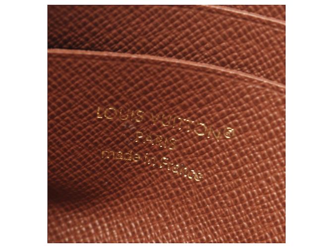 Cartera Compacta Louis Vuitton Noir Castaño - vista 4