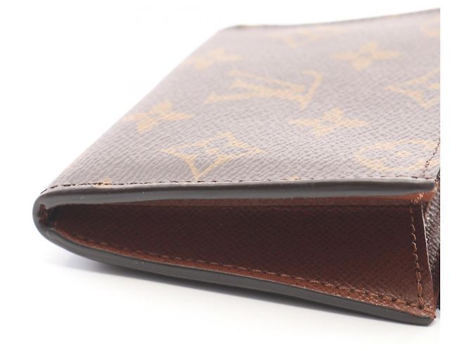 Cartera Compacta Louis Vuitton Noir Castaño - vista 6