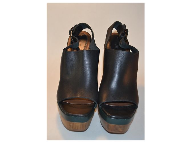 Sandali in pelle con tacco Marni x H&M Multicolore - vista 2