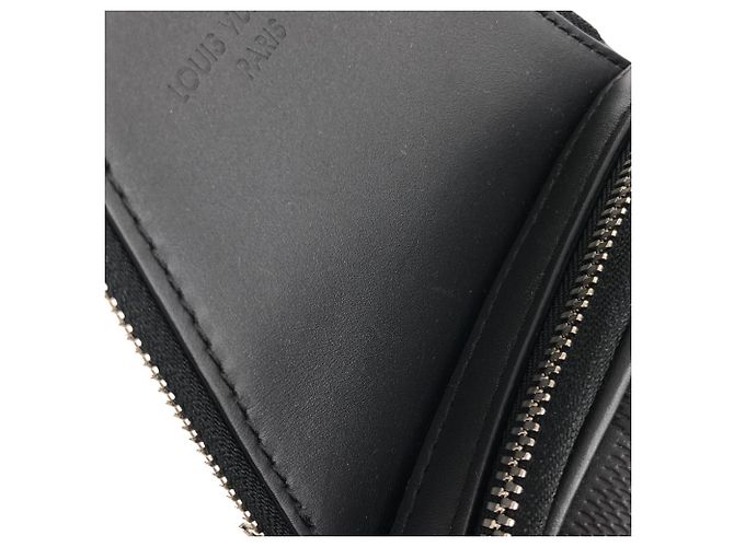 Borsa a tracolla Louis Vuitton Damier Infini Avenue Nero - vista 5