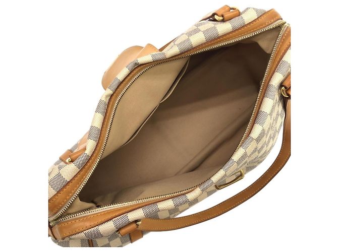 Borsa a Spalla Louis Vuitton Damier Azur Streza GM Blu - vista 9