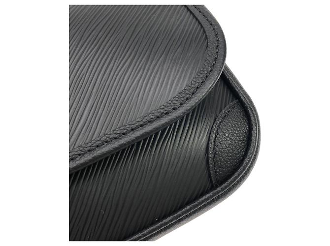 Borsa a Spalla Louis Vuitton Epi Bussy Nero - vista 5