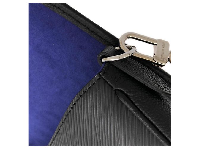 Borsa a Spalla Louis Vuitton Epi Bussy Nero - vista 9
