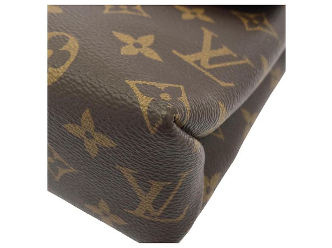 Borsa a Spalla Louis Vuitton Monogram Saint Placido Marrone Bordò - vista 3