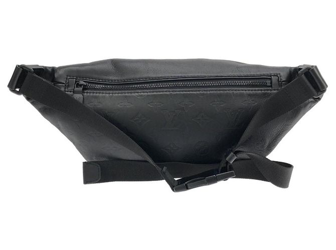 Bumbag Marsupio Louis Vuitton Monogram Shadow Discovery Nero - vista 2