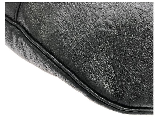 Bumbag Marsupio Louis Vuitton Monogram Shadow Discovery Nero - vista 3