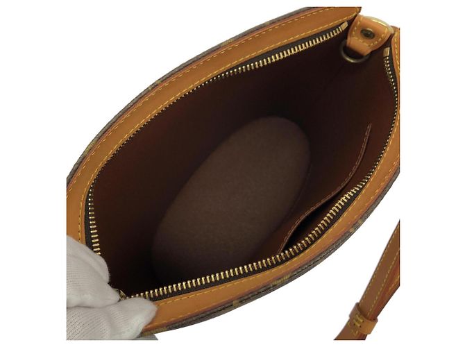 Bolsa de Ombro Louis Vuitton Monogram Druot M51290 Marrom - vista 8