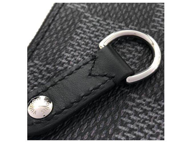 Borsa a tracolla Louis Vuitton Damier Graphite 3D Trio Damier ebene - vista 5