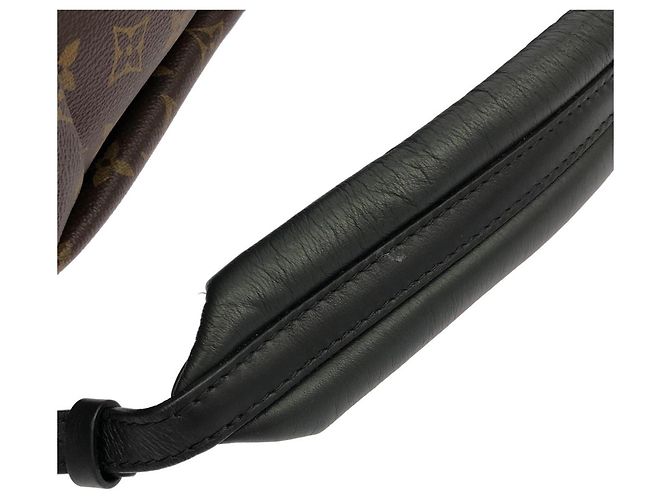 Zaino Louis Vuitton Monogram Palm Springs MM Marrone - vista 8