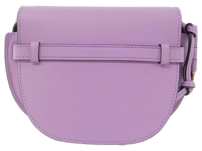 Borsa a tracolla mini Loewe Gate Dual Porpora - vista 2