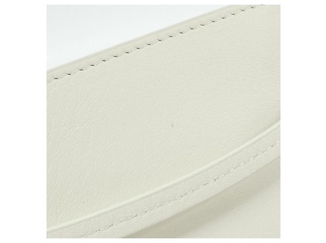 Borsa a Spalla Loewe Dice Pocket C630R12X01 Bianco - vista 5