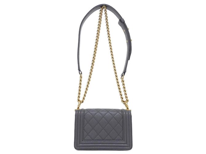 Borsa a Spalla Chanel Boy Line 67364 Marrone - vista 2