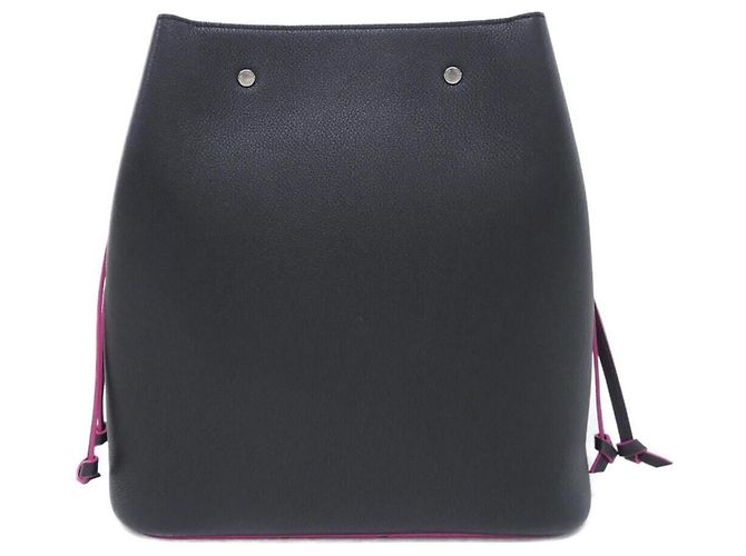 Louis Vuitton Lockme Bucket Schultertasche Schwarz - Ansicht 2