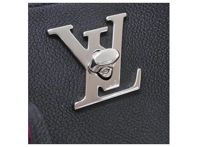 Louis Vuitton Lockme Bucket Schultertasche Schwarz - Ansicht 6