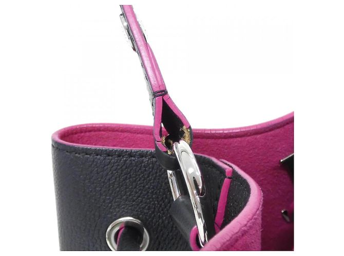 Louis Vuitton Lockme Bucket Schultertasche Schwarz - Ansicht 7