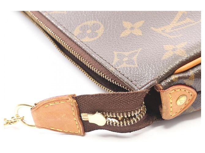 Borsa a tracolla 2-Way Louis Vuitton Eva Monogram Marrone - vista 9