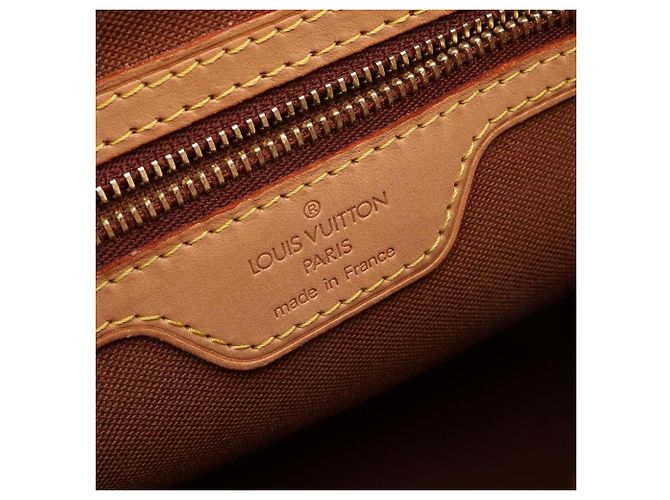 Borsa a Spalla Louis Vuitton Cabas Piano Marrone - vista 4