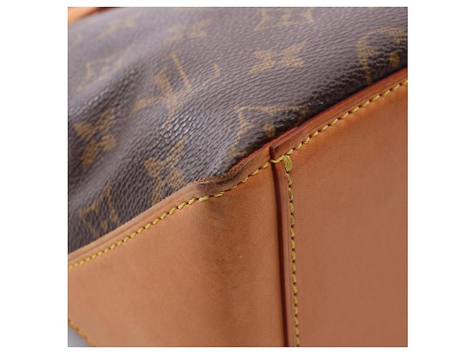 Borsa a Spalla Louis Vuitton Cabas Piano Marrone - vista 8