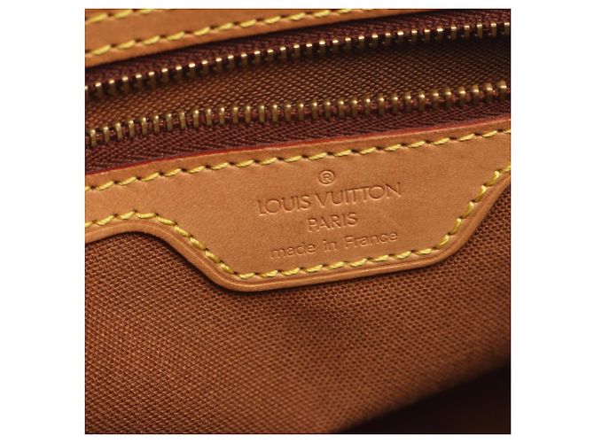 Borsa a Spalla Louis Vuitton Cabas Piano Marrone - vista 4