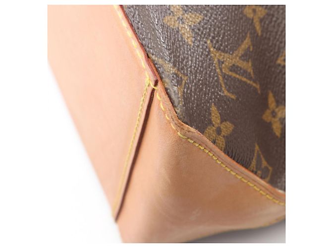 Borsa a Spalla Louis Vuitton Cabas Piano Marrone - vista 7