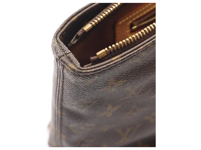 Borsa a Spalla Louis Vuitton Cabas Piano Marrone - vista 9