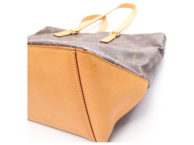 Borsa Cabas Louis Vuitton Cabas Mezzo Monogram Marrone - vista 10