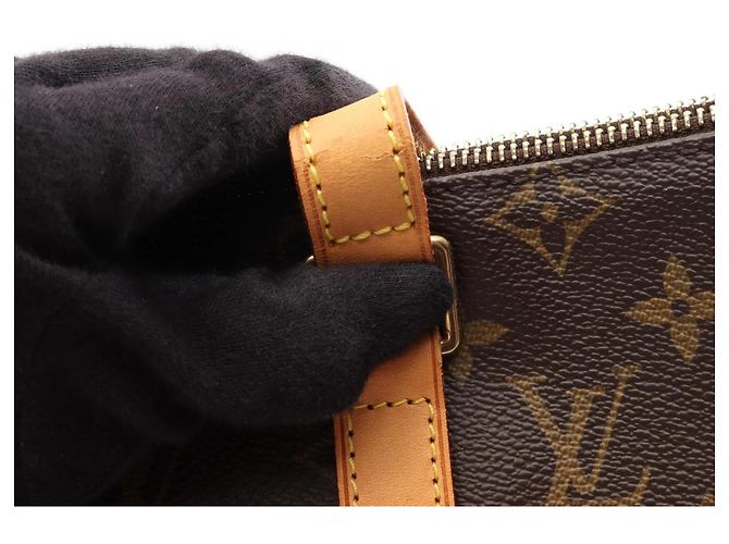 Borsa Cabas Louis Vuitton Cabas Mezzo Monogram Marrone - vista 15