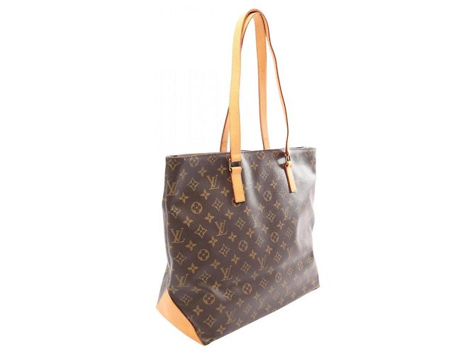 Borsa Cabas Louis Vuitton Cabas Mezzo Monogram Marrone - vista 2