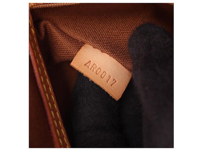 Borsa Cabas Louis Vuitton Cabas Mezzo Monogram Marrone - vista 5