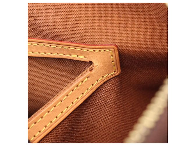 Borsa Cabas Louis Vuitton Cabas Mezzo Monogram Marrone - vista 6