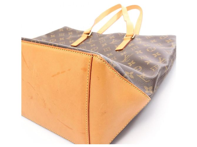 Borsa Cabas Louis Vuitton Cabas Mezzo Monogram Marrone - vista 8