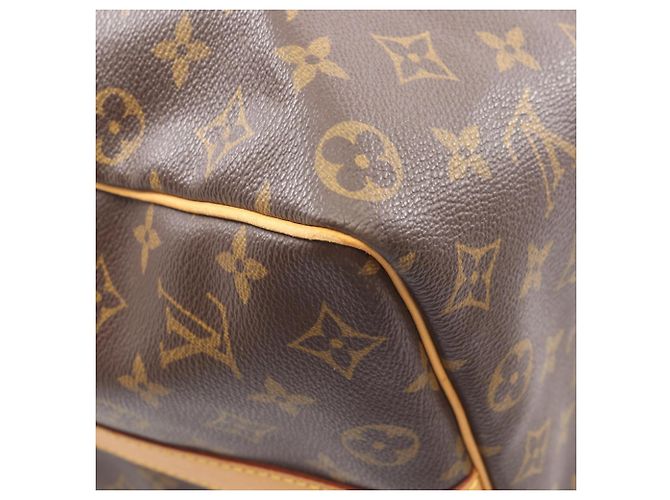Louis Vuitton Keepall Bandoulière 50 Borsa Boston Marrone - vista 6
