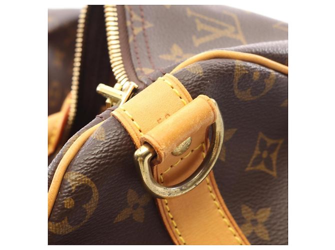 Louis Vuitton Keepall Bandoulière 50 Borsa Boston Marrone - vista 9