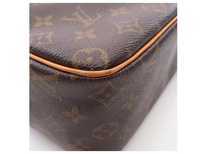Borsa a Spalla Louis Vuitton Cite MM Marrone - vista 10