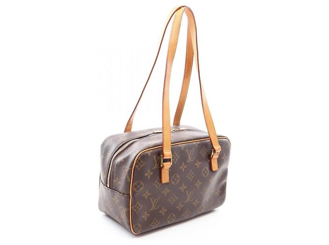 Borsa a Spalla Louis Vuitton Cite MM Marrone - vista 2