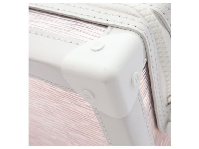 Borsa a tracolla Soft Trunk Louis Vuitton Bianco - vista 7