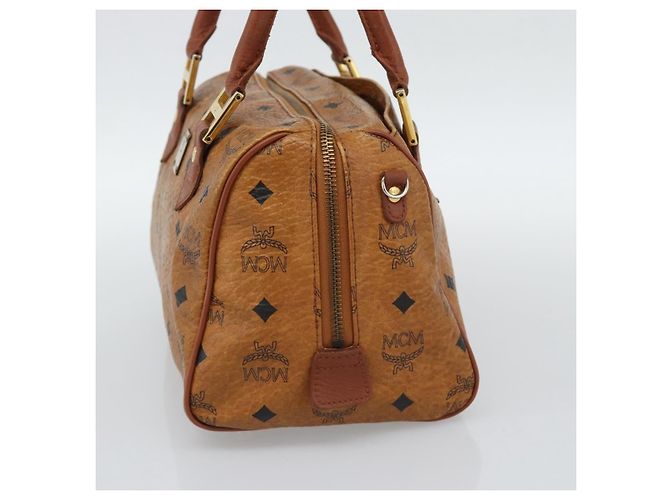 MCM Visetos logogramme Leather Braun - Ansicht 4