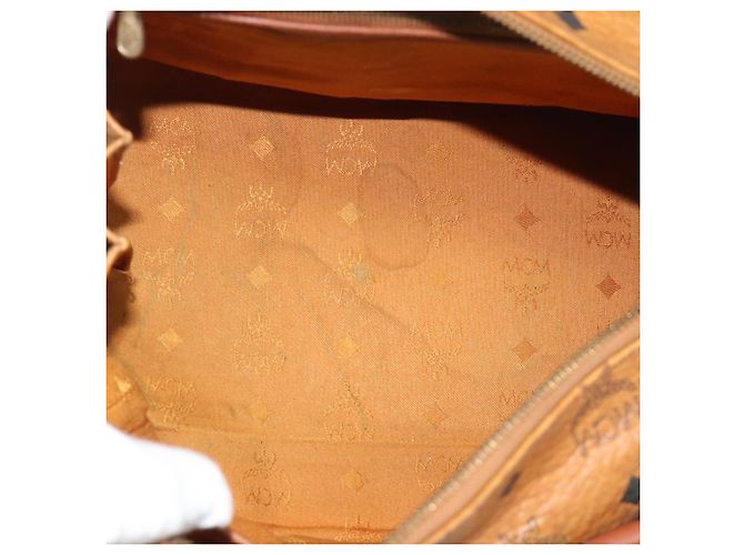 MCM Visetos logogramme Leather Braun - Ansicht 5