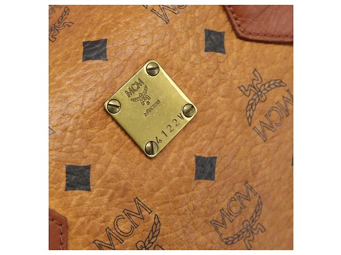 MCM Visetos logogramme Leather Braun - Ansicht 6