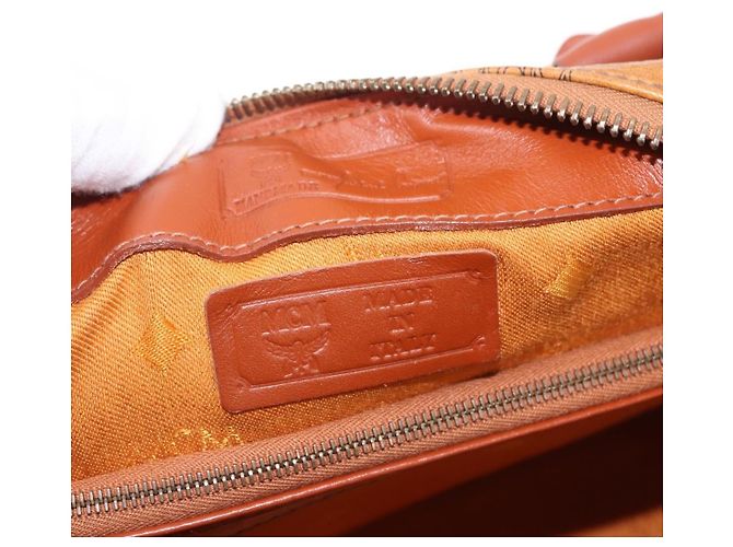 MCM Visetos logogramme Leather Braun - Ansicht 6