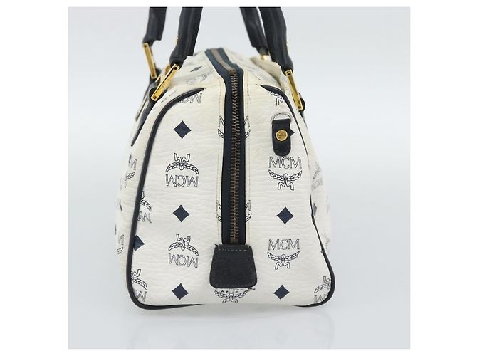 MCM Visetos logogramme Leather Weiß - Ansicht 4
