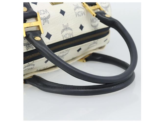 MCM Visetos logogramme Leather Weiß - Ansicht 7