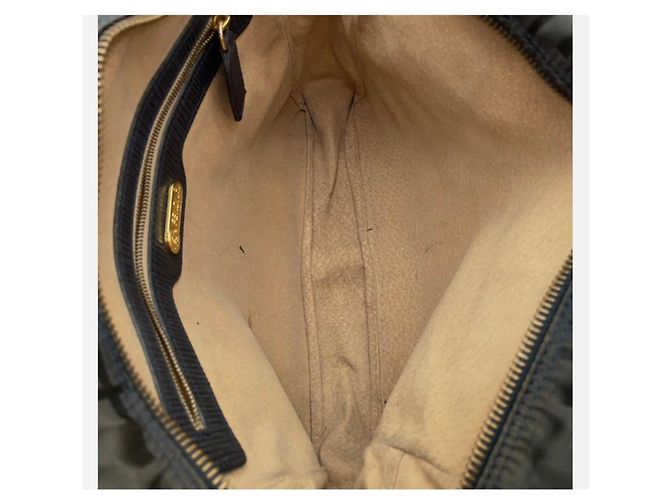 Borsa Fendi Zucca in tessuto nero - vista 12