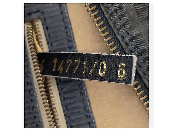 Borsa Fendi Zucca in tessuto nero - vista 20
