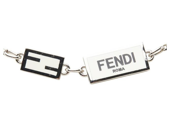 Fendi Logo Plate Halskette - Ansicht 3